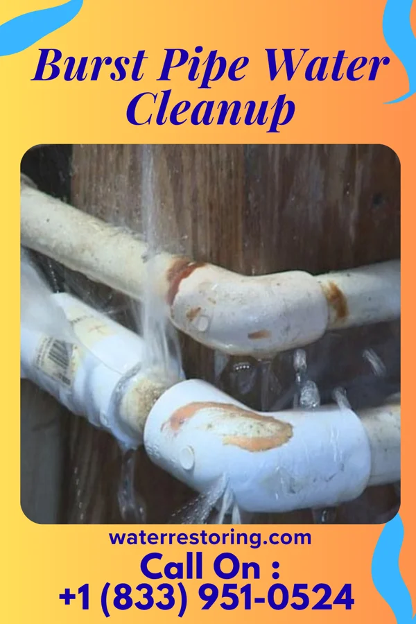 Burst Pipe Water Cleanup in Pawtucket, RI